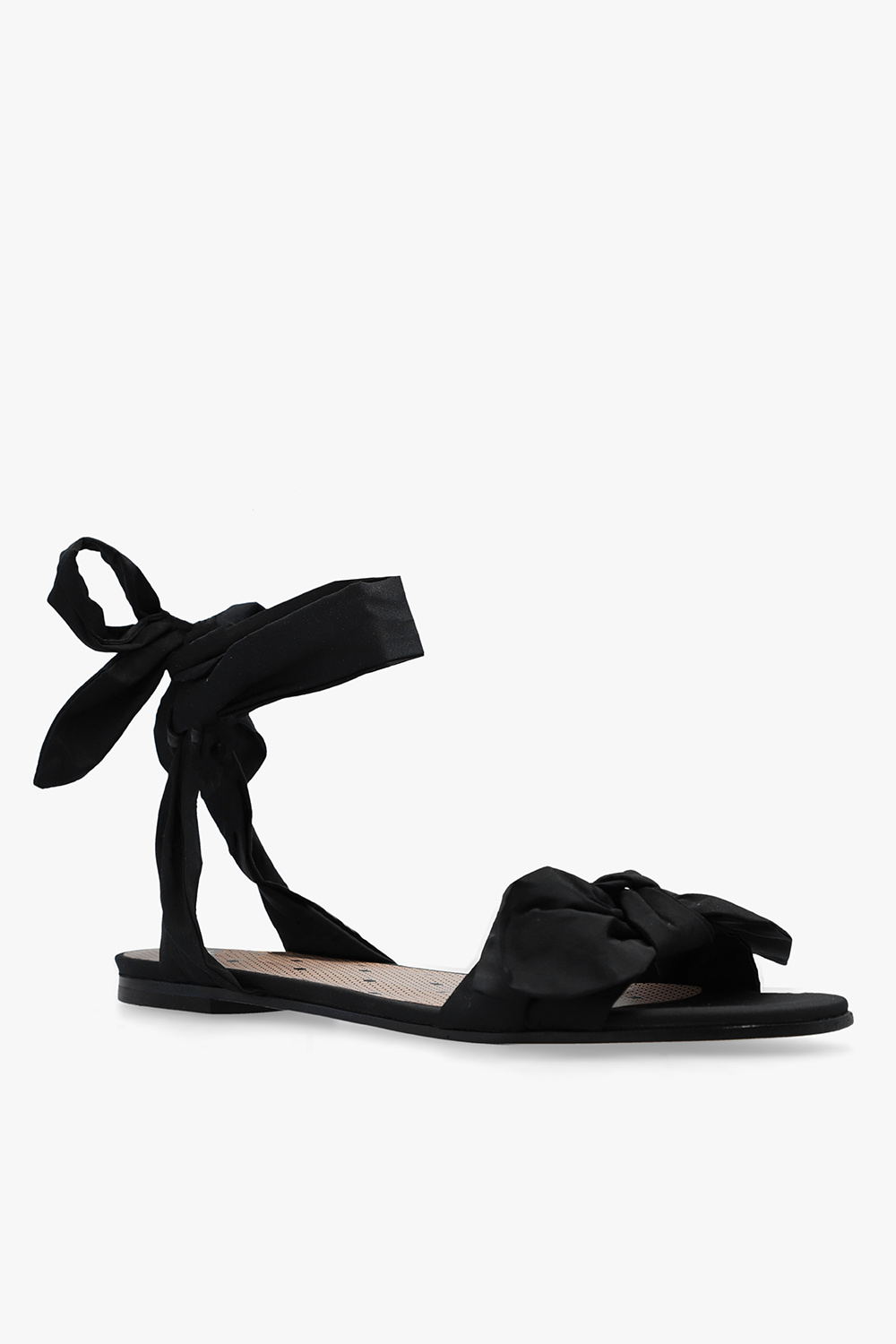 Valentino bow 2025 tie sandals